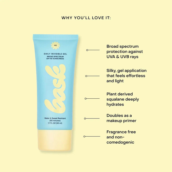 BASK INVISIBLE GEL SPF 40 - BeachLife Concept