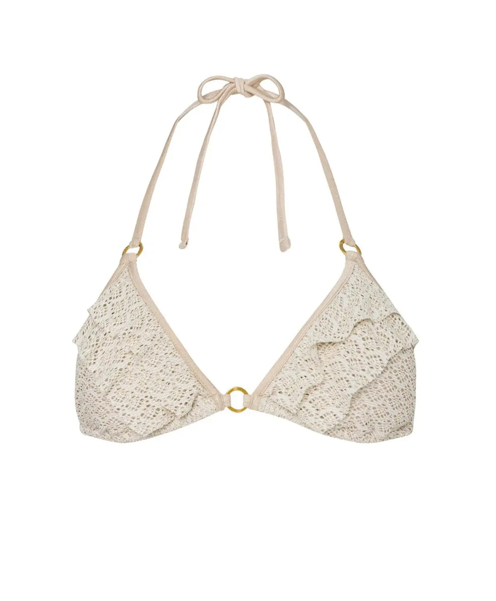 BISCOTTI RIVER RUFFLE TRI TOP - TIE TEENY - BeachLife Concept