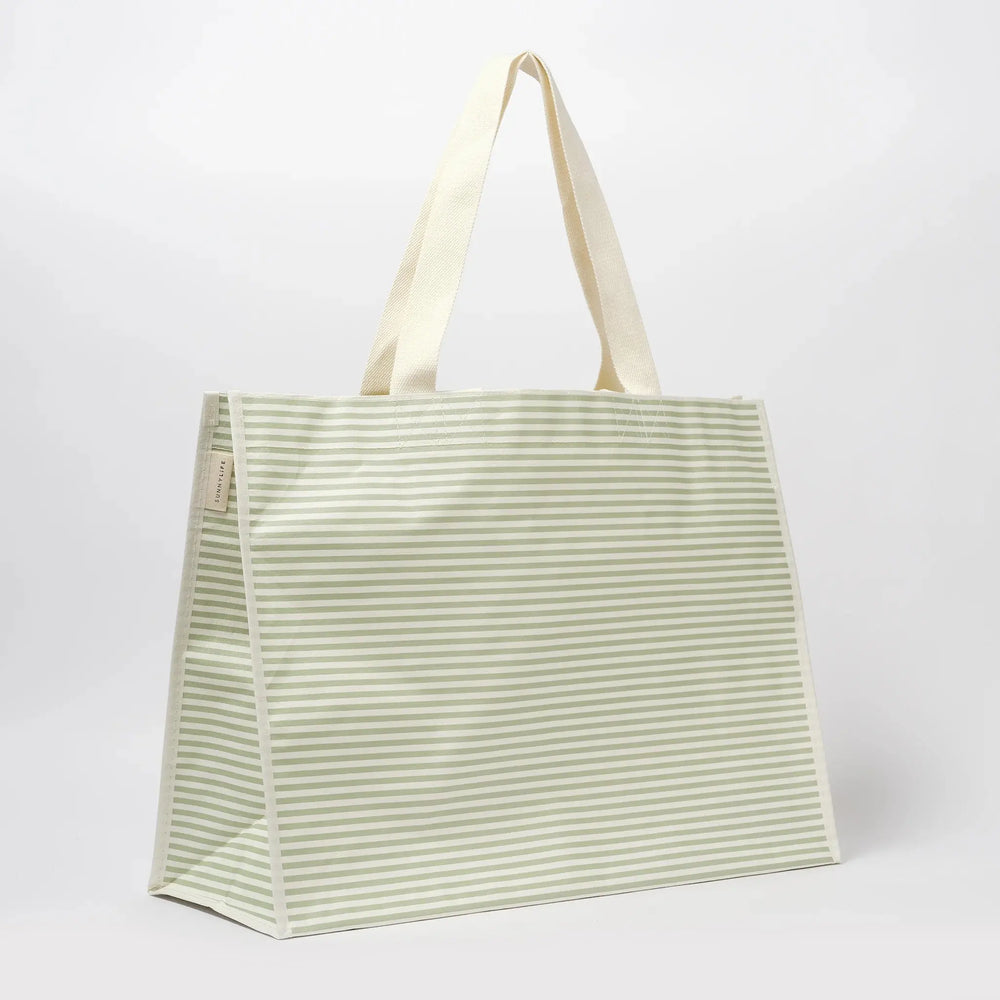 CARRYALL BEACH BAG - LA PALMA SAGE - BeachLife Concept