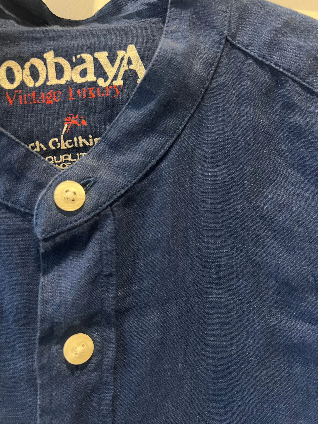 CHEMISE LIN COL MAO BeachLife Concept