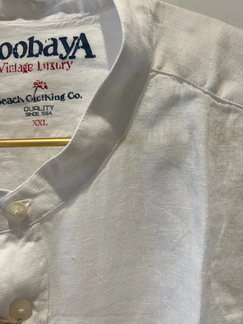 CHEMISE LIN COL MAO BeachLife Concept