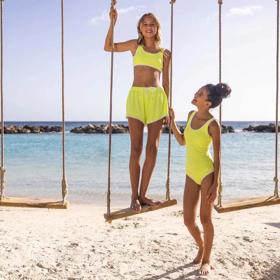 CITRON ZEST CROP BIKINI - BeachLife Concept