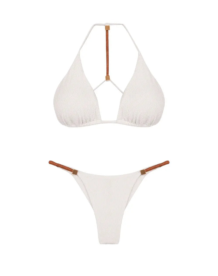 FIRENZE AIKA  DTL BR BTM WHITE - BeachLife Concept