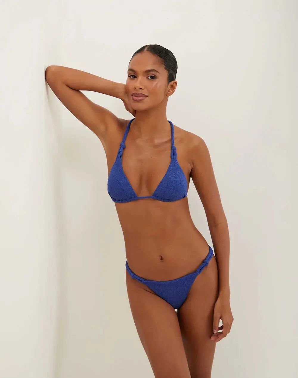 FIRENZE EDIE T-BACK TOP - BR BTM BLUE - BeachLife Concept