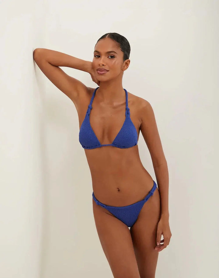 FIRENZE EDIE T-BACK TOP - BR BTM BLUE - BeachLife Concept