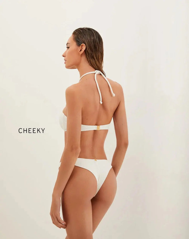 FIRENZE KIANA CAROL TOP - BASIC CHEEKY WHITE - BeachLife Concept