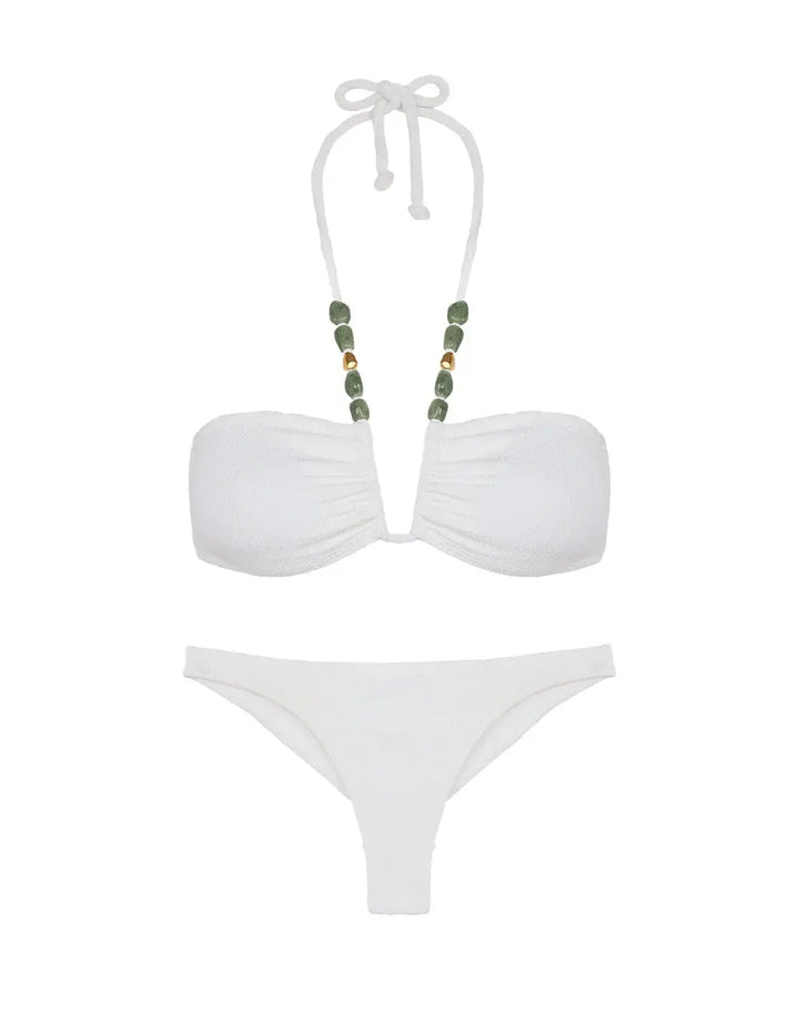 FIRENZE KIANA CAROL TOP - BASIC CHEEKY WHITE - BeachLife Concept