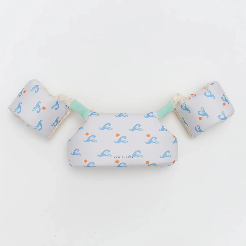 FLOATIE JACKET 3-6 SAMMY THE SEAGULL BLUE WAVE - BeachLife Concept