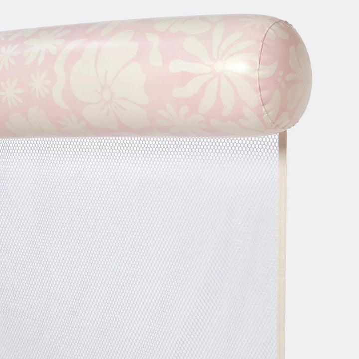 FLOATING HAMMOCK STOLE MY HEART PINK FLORAL - BeachLife Concept