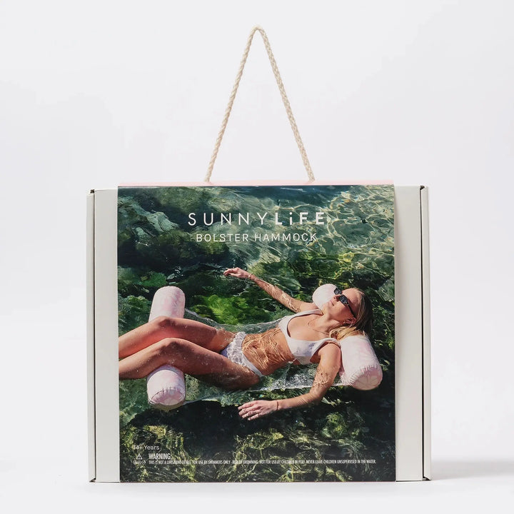 FLOATING HAMMOCK STOLE MY HEART PINK FLORAL - BeachLife Concept