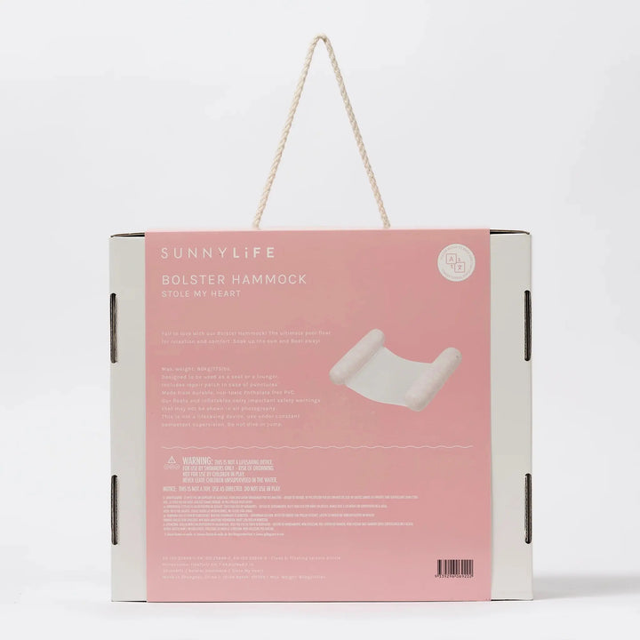 FLOATING HAMMOCK STOLE MY HEART PINK FLORAL - BeachLife Concept