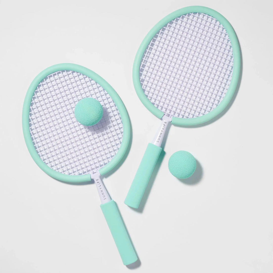 FOAM BEACH BATS RIO SUN PASTEL AQUA AND LILAC BeachLife Concept