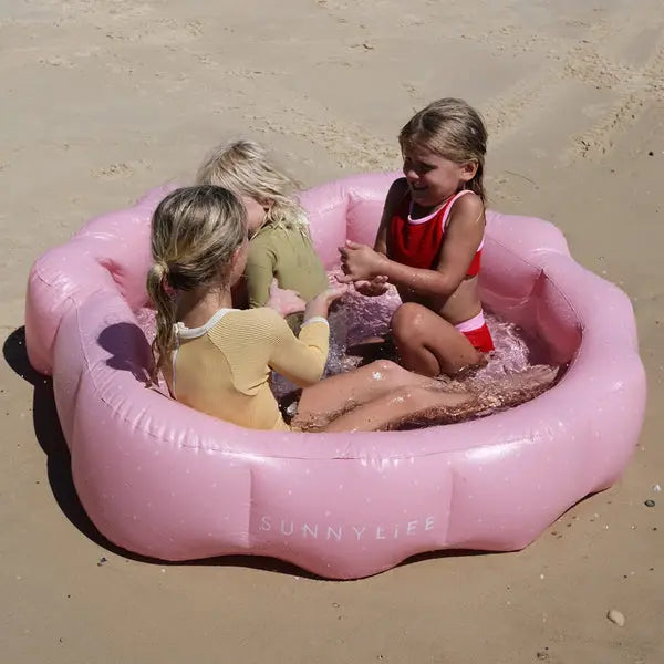 INFLATABLE BACKYARD POOL OCEAN TREASURE ROSE BeachLife Concept