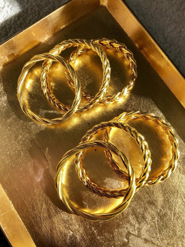 JONC BOUDDHISTE TORSADE AVEC MANTRA BeachLife Concept