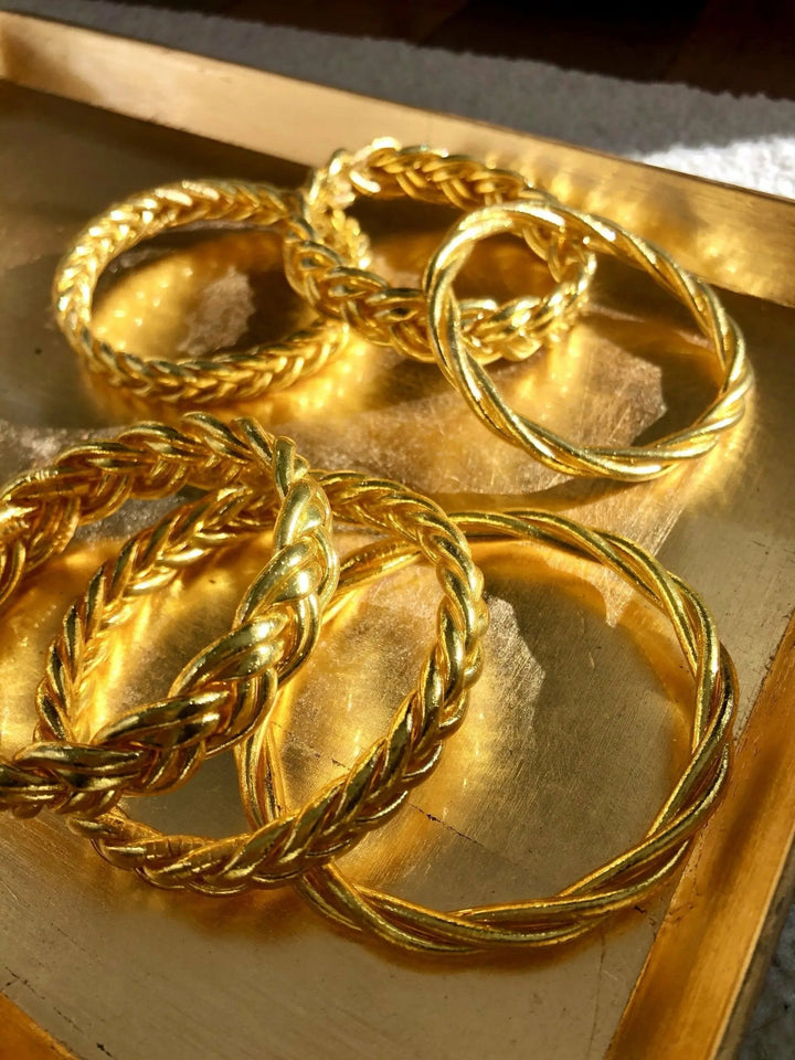 JONC BOUDDHISTE TORSADE AVEC MANTRA BeachLife Concept