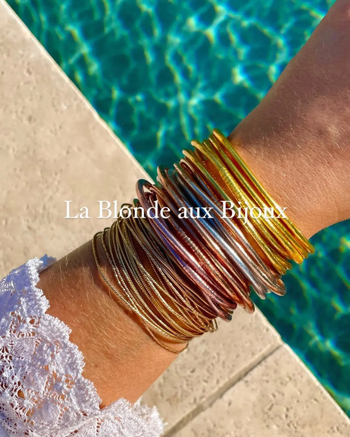 JONC FIN BOUDDHISTE AVEC MANTRA BeachLife Concept