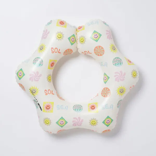 KIDDY FLOAT RING SMILEY WORLD SOL SEA BeachLife Concept