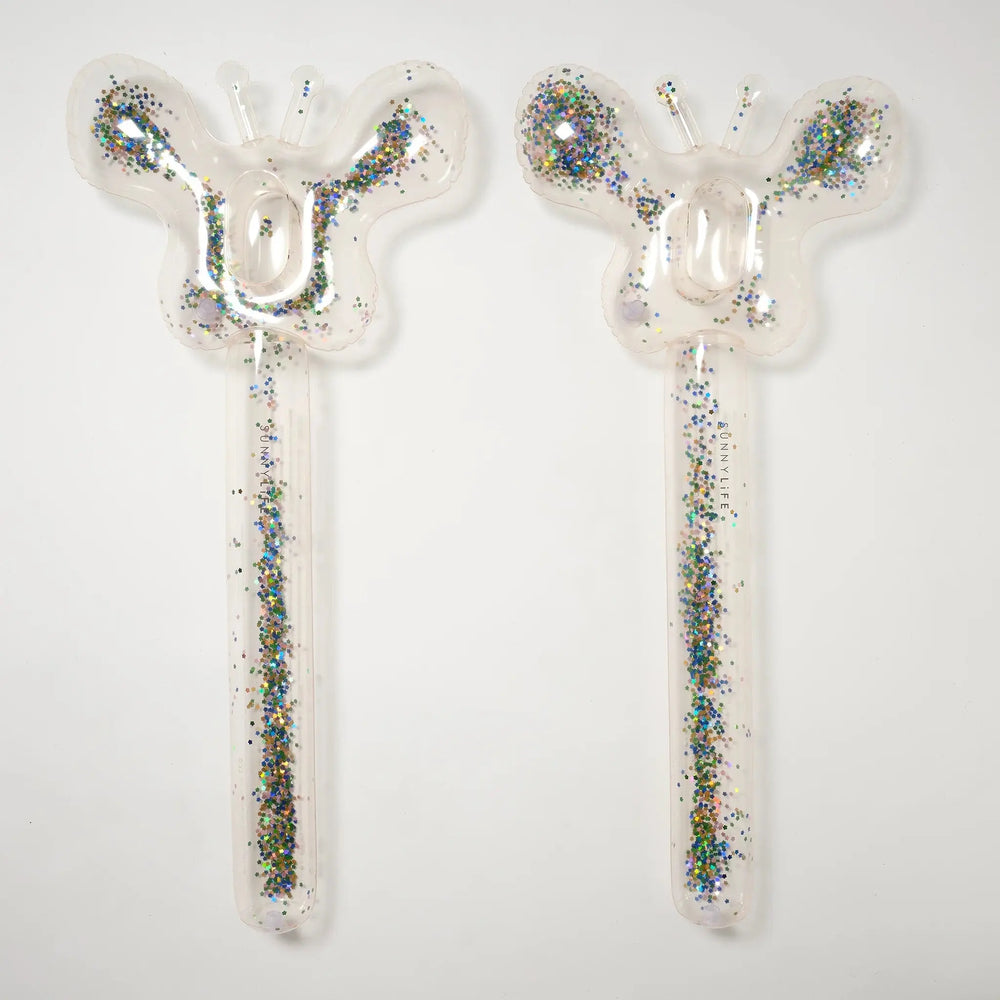 KIDS INFLATABLE NOODLE COTTON CANDY GLITTER - BeachLife Concept