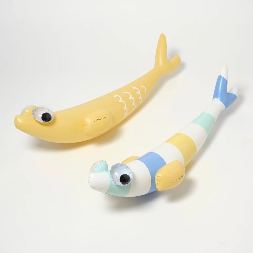 KIDS INFLATABLE NOODLE FINN THE FISH MULTI - BeachLife Concept