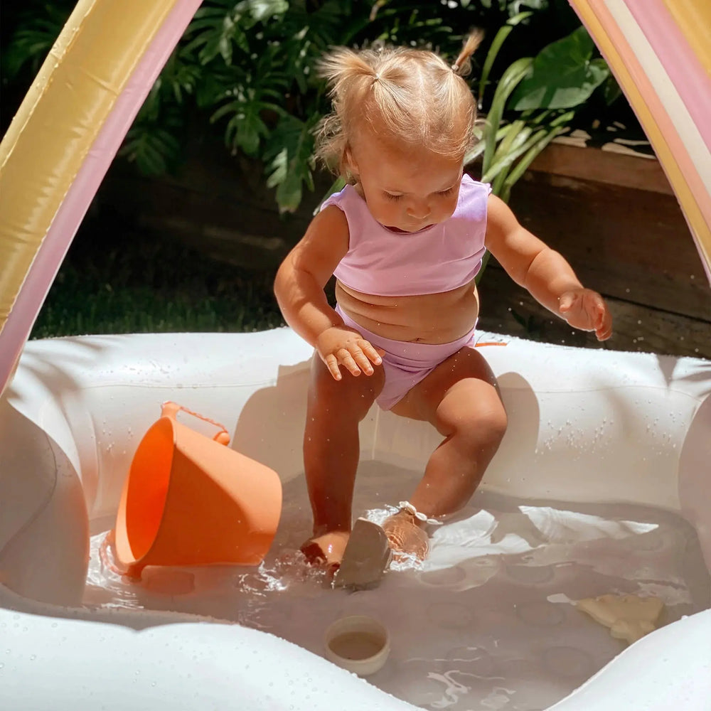 KIDS INFLATABLE POOL PRINCESS SWAN MULTI BeachLife Concept