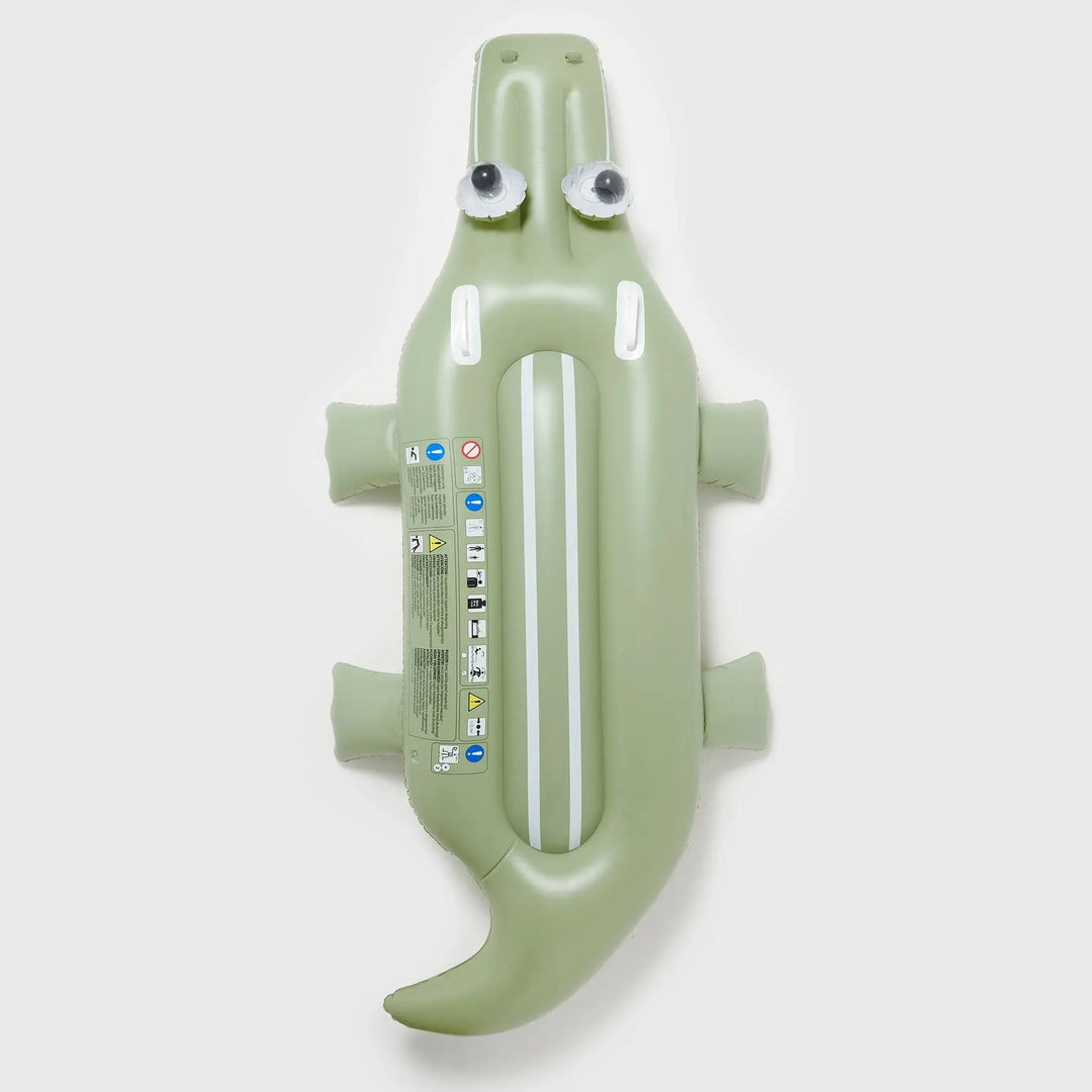 KIDS LIE-ON FLOAT COOKIE THE CROC KHAKI BeachLife Concept