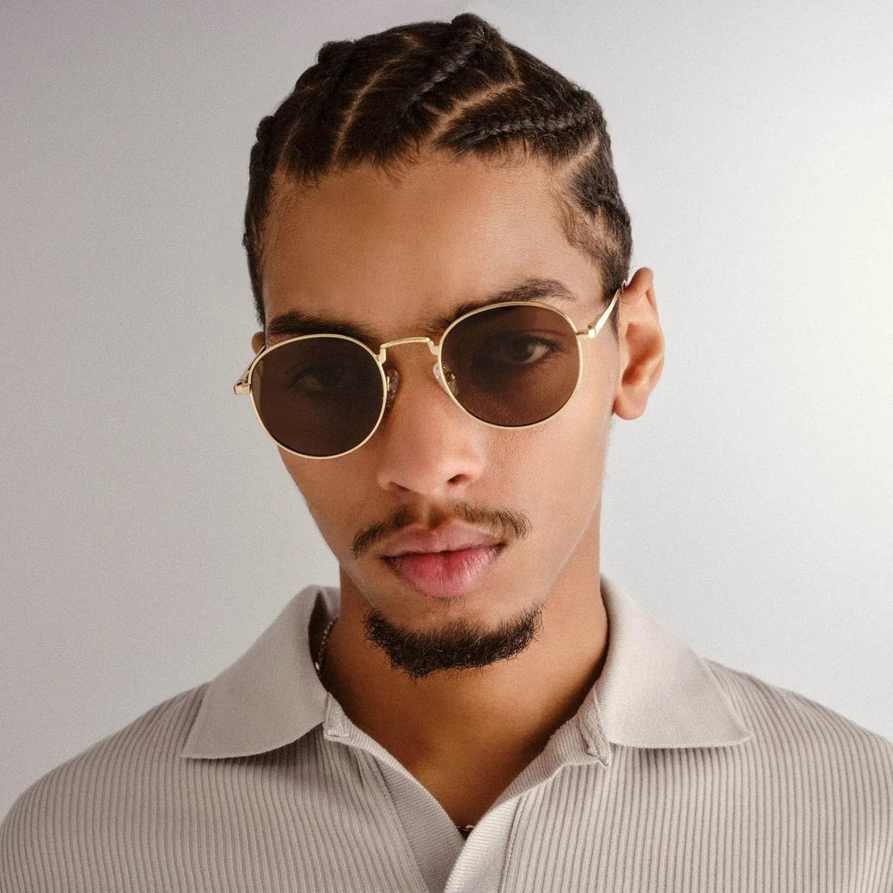 LOST LEGACY GOLD / BROWN SUNGLASSES BeachLife Concept