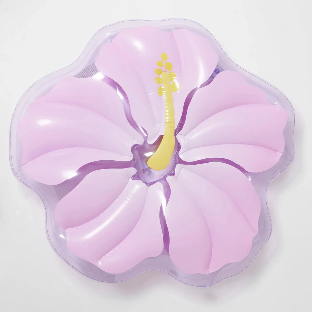 LUXE LIE-ON FLOAT HIBISCUS PASTEL LILAC BeachLife Concept
