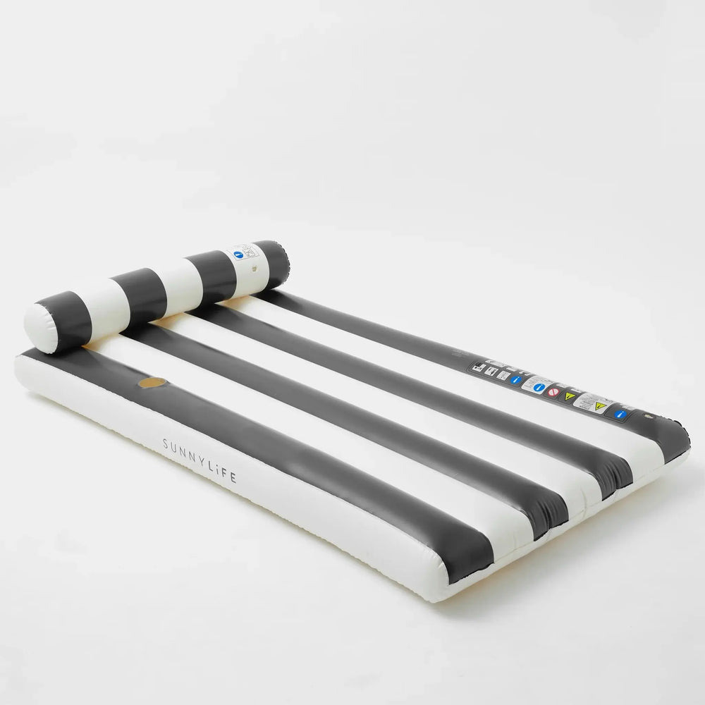 LUXE LILO BLACK STRIPE - BeachLife Concept