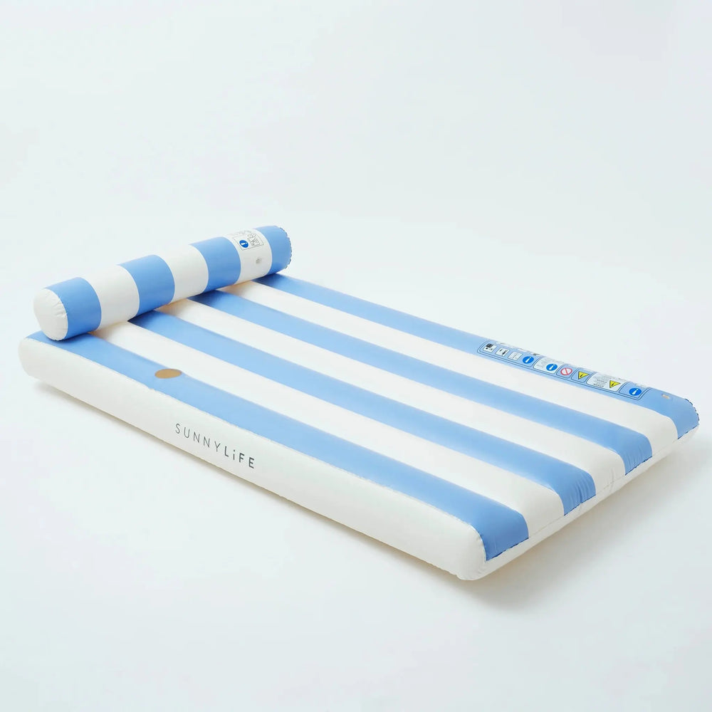 LUXE LILO BLUE STRIPE - BeachLife Concept