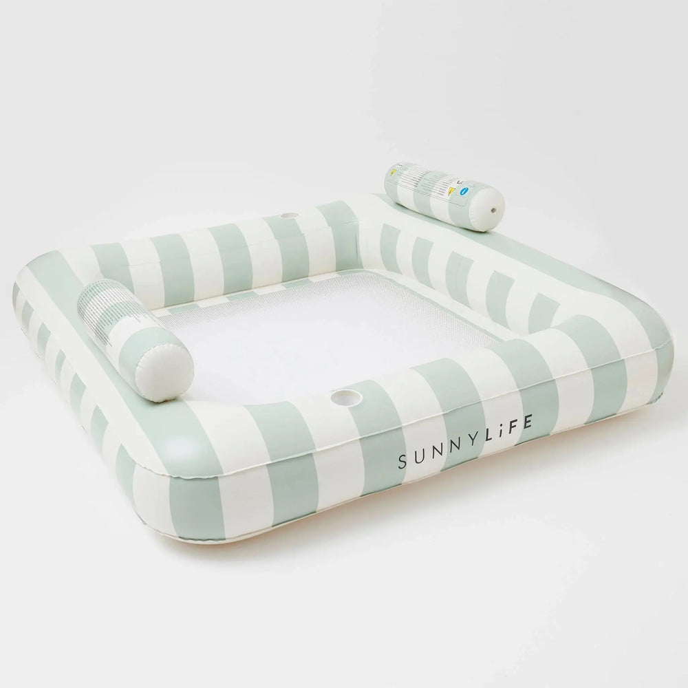 LUXE TWIN HAMMOCK FLOAT THE VACAY OLIVE - BeachLife Concept