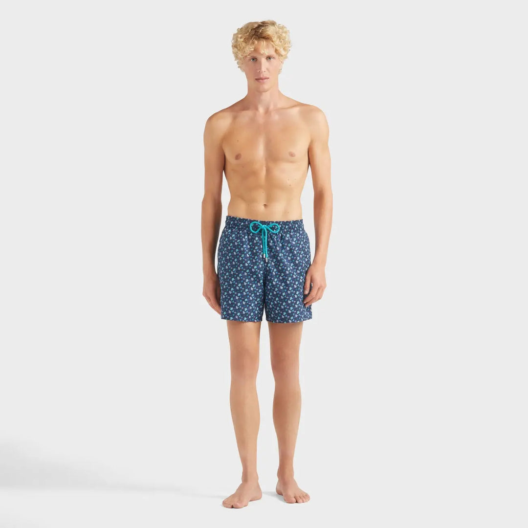 MAILLOT DE BAIN HOMME MOOREA MICRO RONDE DES TORTUES RAINBOW - BeachLife Concept