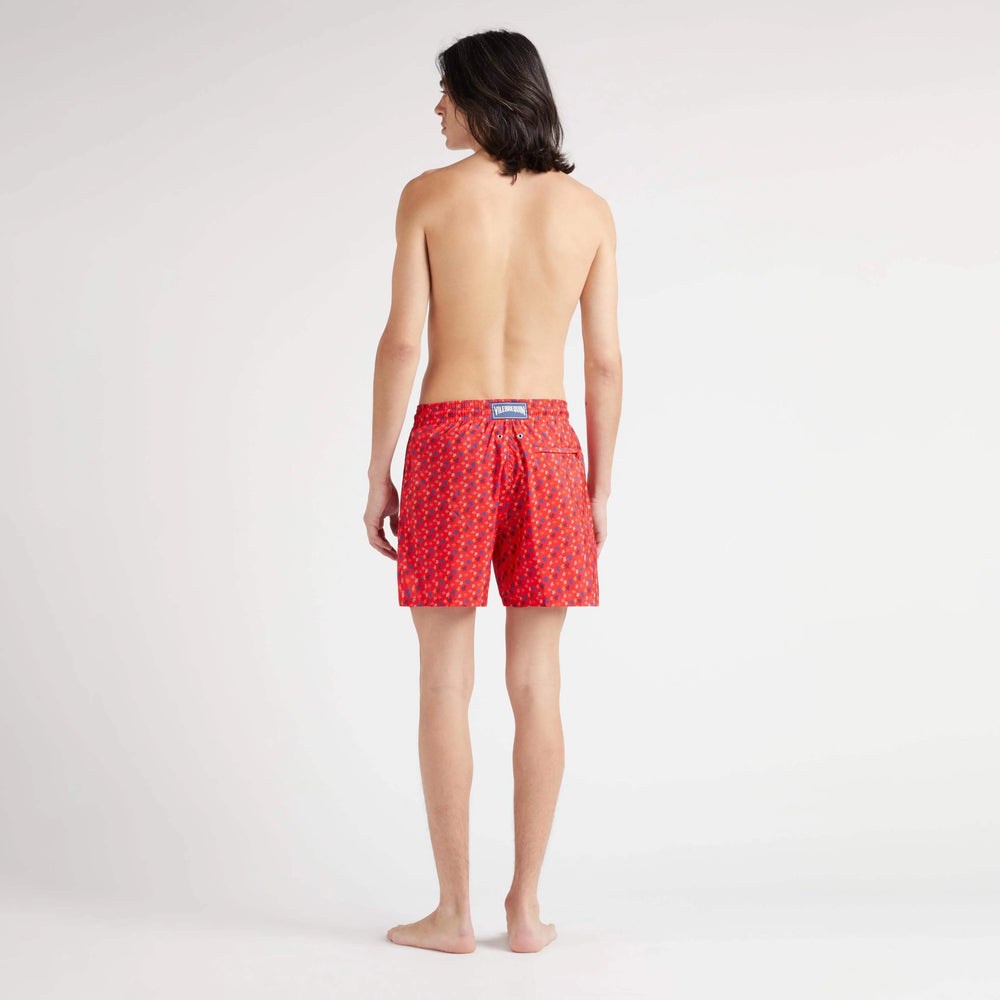 MAILLOT DE BAIN ULTRA LEGER MICRO RONDE DES TORTUES COQUELICOT - BeachLife Concept