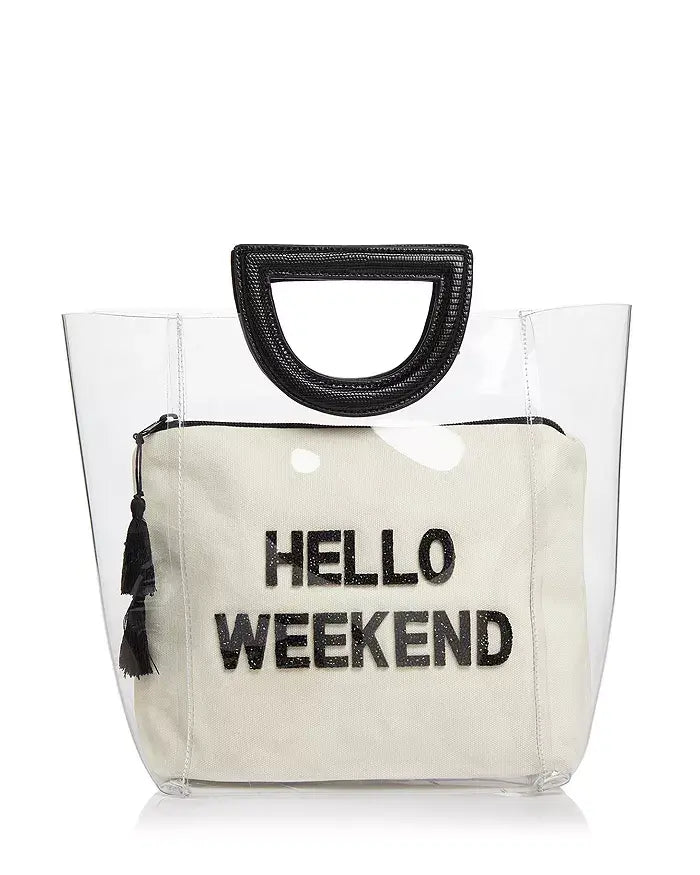 MIA LARGE CLEAR TOTE BeachLife Concept