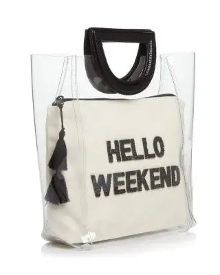 MIA LARGE CLEAR TOTE BeachLife Concept