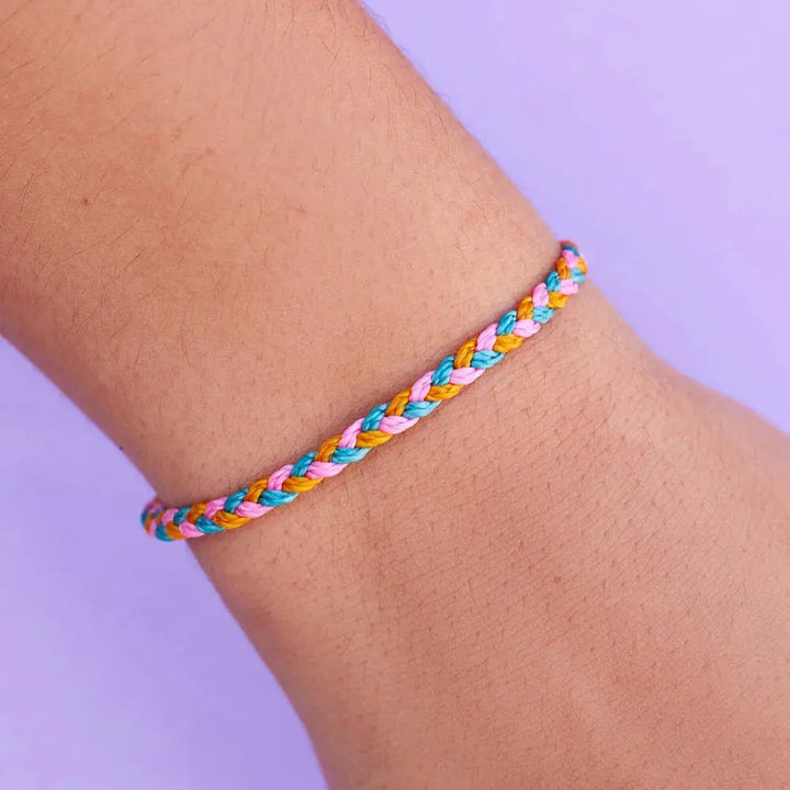MINI BRAIDED BRACELET KAUAI SUNRISE - BeachLife Concept