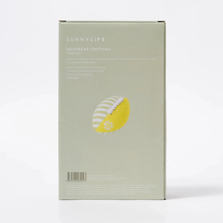 NEOPRENE FOOTBALL TIDES OUT CITRUS - BeachLife Concept