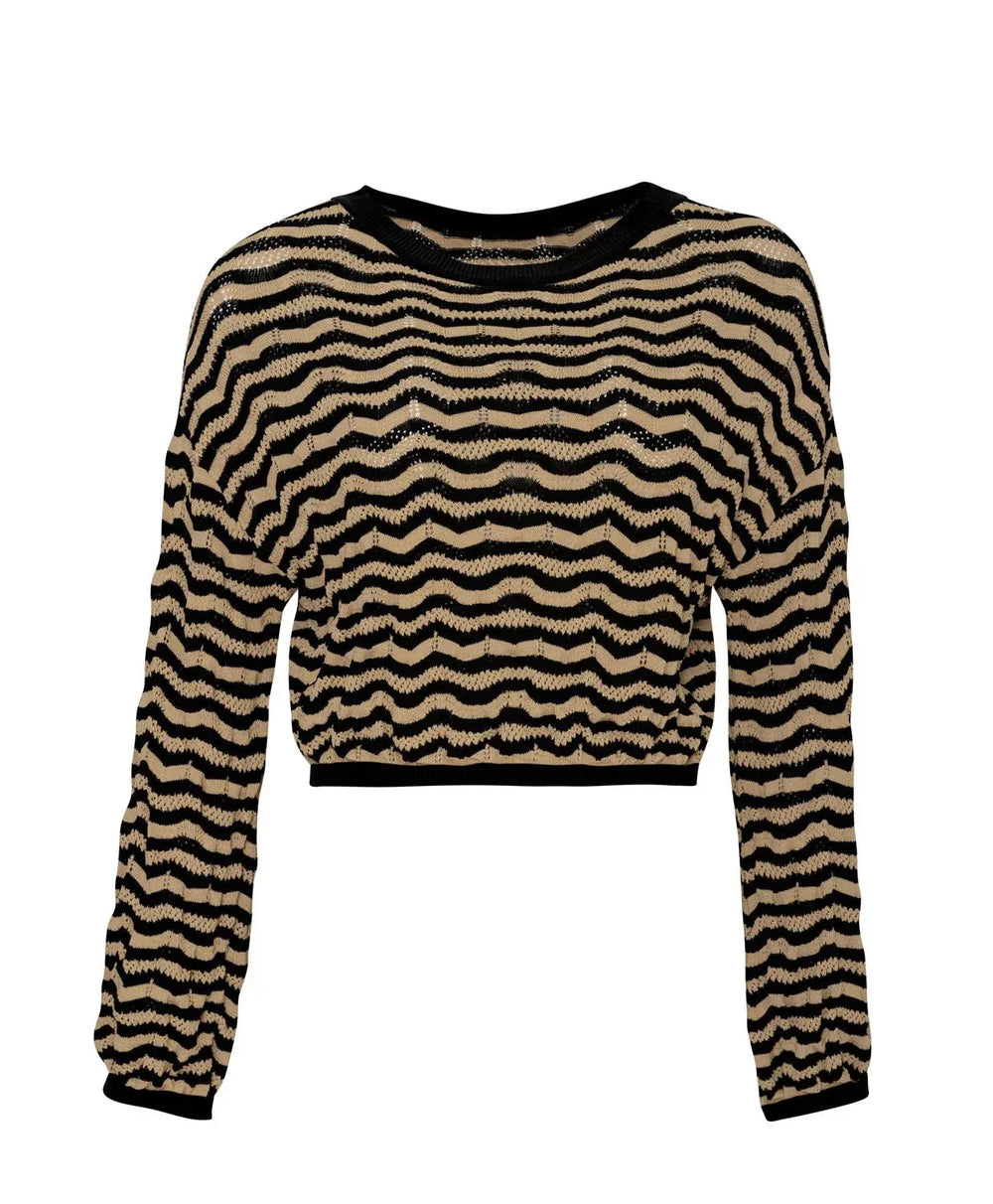 NIGHTFALL PALMER TOP - BeachLife Concept