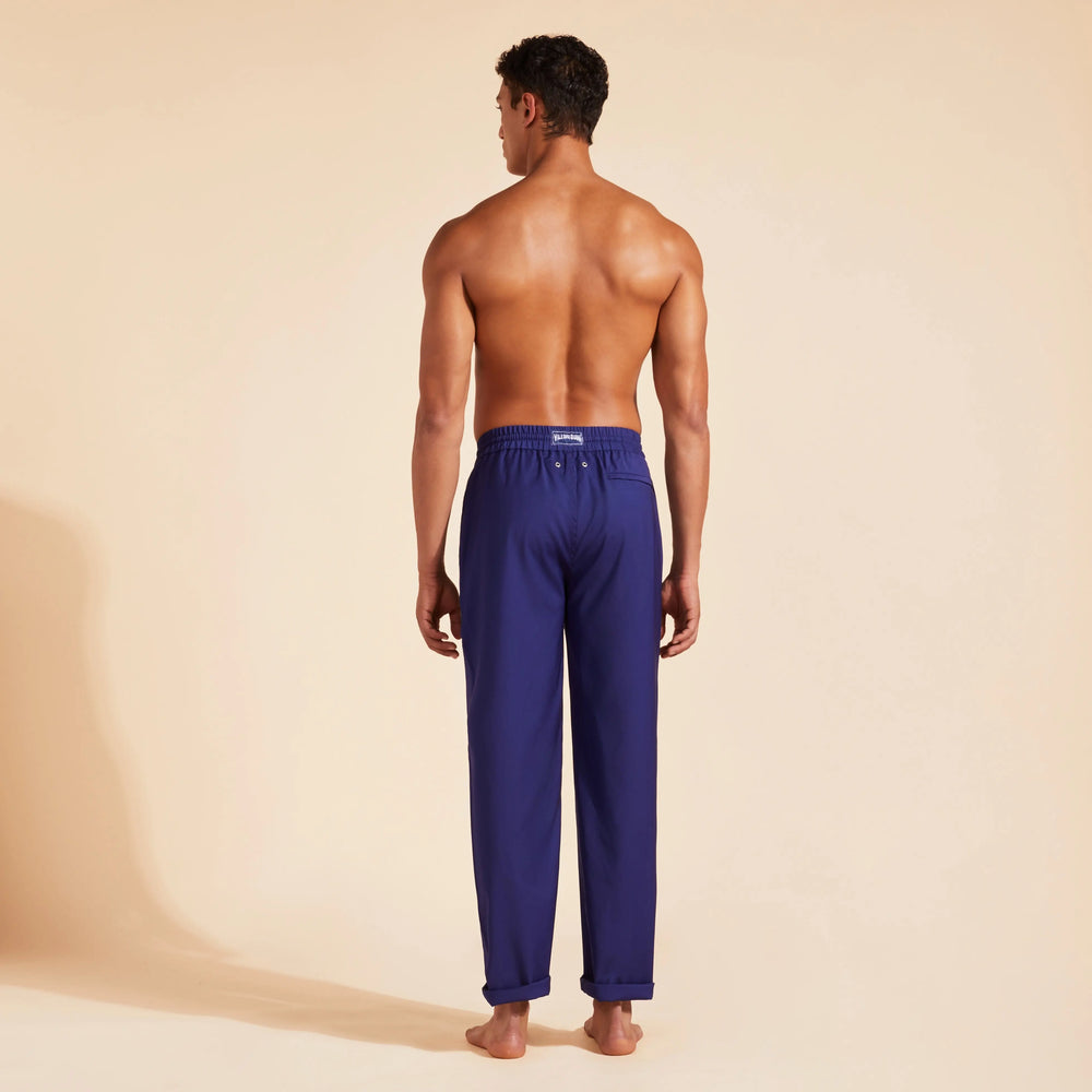 PANTALON EN LAINE PARC UNI MINUIT - BeachLife Concept