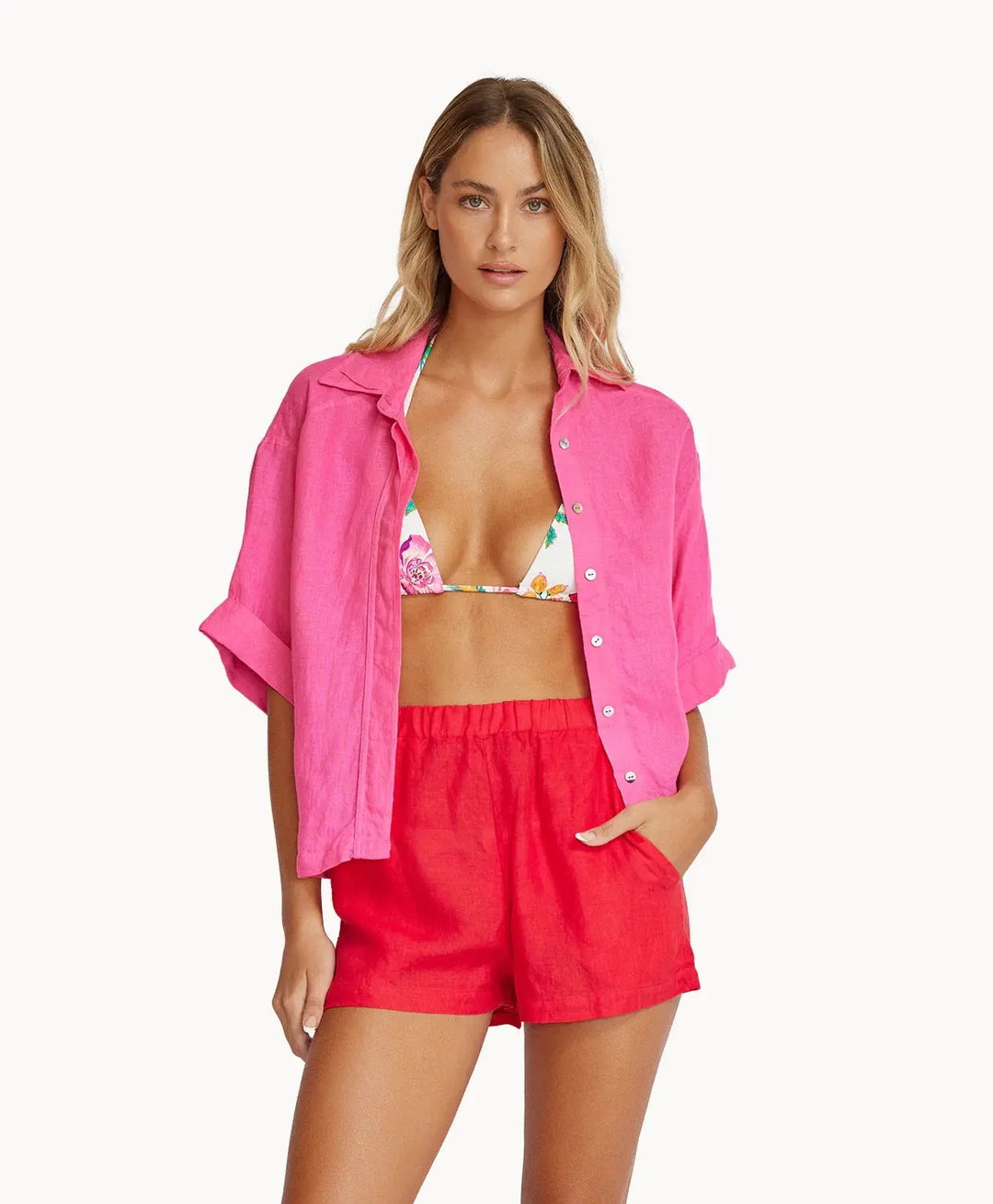 PASSION LINEN SHORT - BeachLife Concept