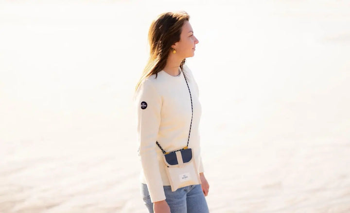 POCHETTE BANDOULIERE SKATE NAVY BLUE - BeachLife Concept