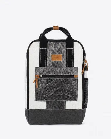 SAC A DOS WALLY BLANC ET GRIS - BeachLife Concept
