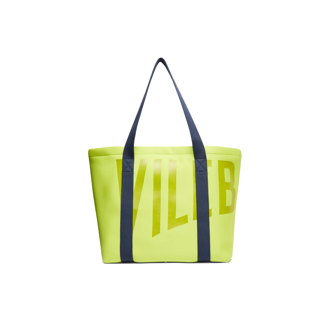 SAC DE PLAGE LARGE EN NEOPRENE UNI CHARTREUSE - BeachLife Concept
