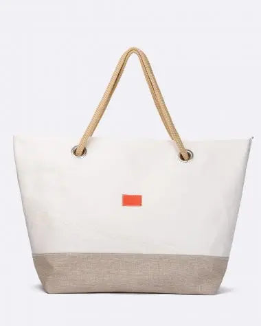 SAC DE VOYAGE CARLA LIN & CUIR CORAIL BeachLife Concept