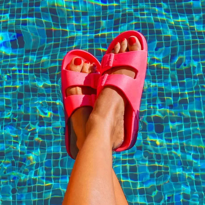 SANDAL BAHIA PINK FLUO - BeachLife Concept