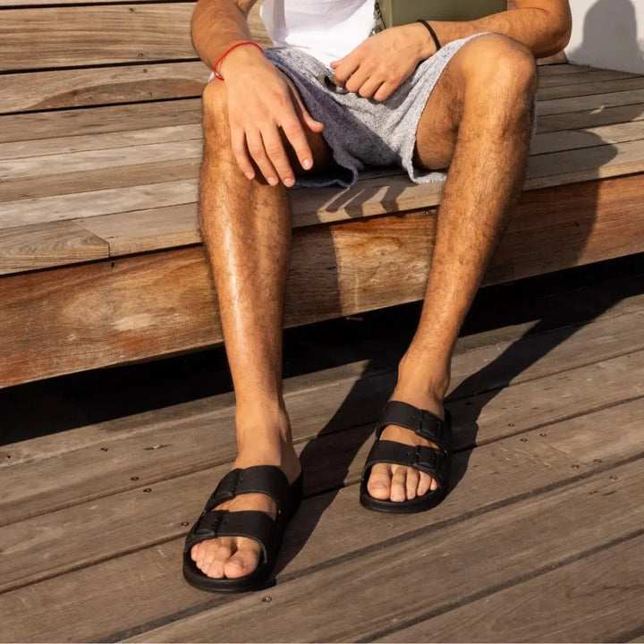 SANDAL RIO DE JANEIRO BLACK - BeachLife Concept