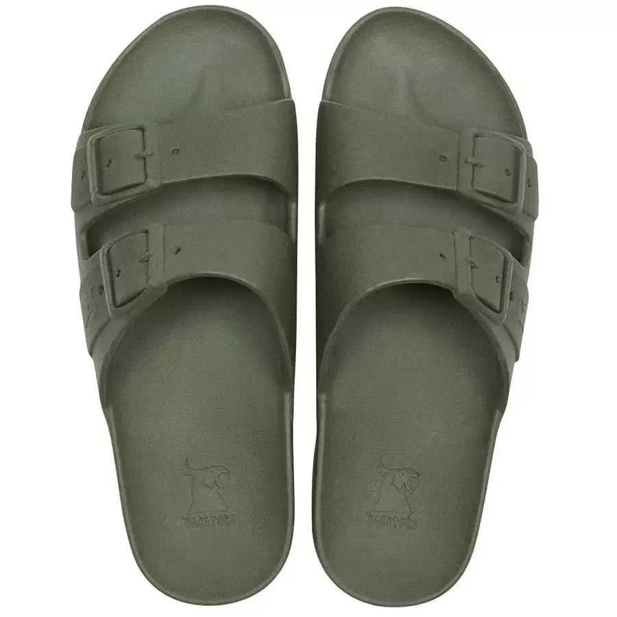 SANDAL RIO DE JANEIRO DARK KAKI - BeachLife Concept