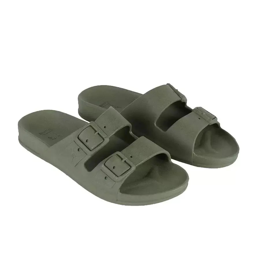 SANDAL RIO DE JANEIRO DARK KAKI - BeachLife Concept