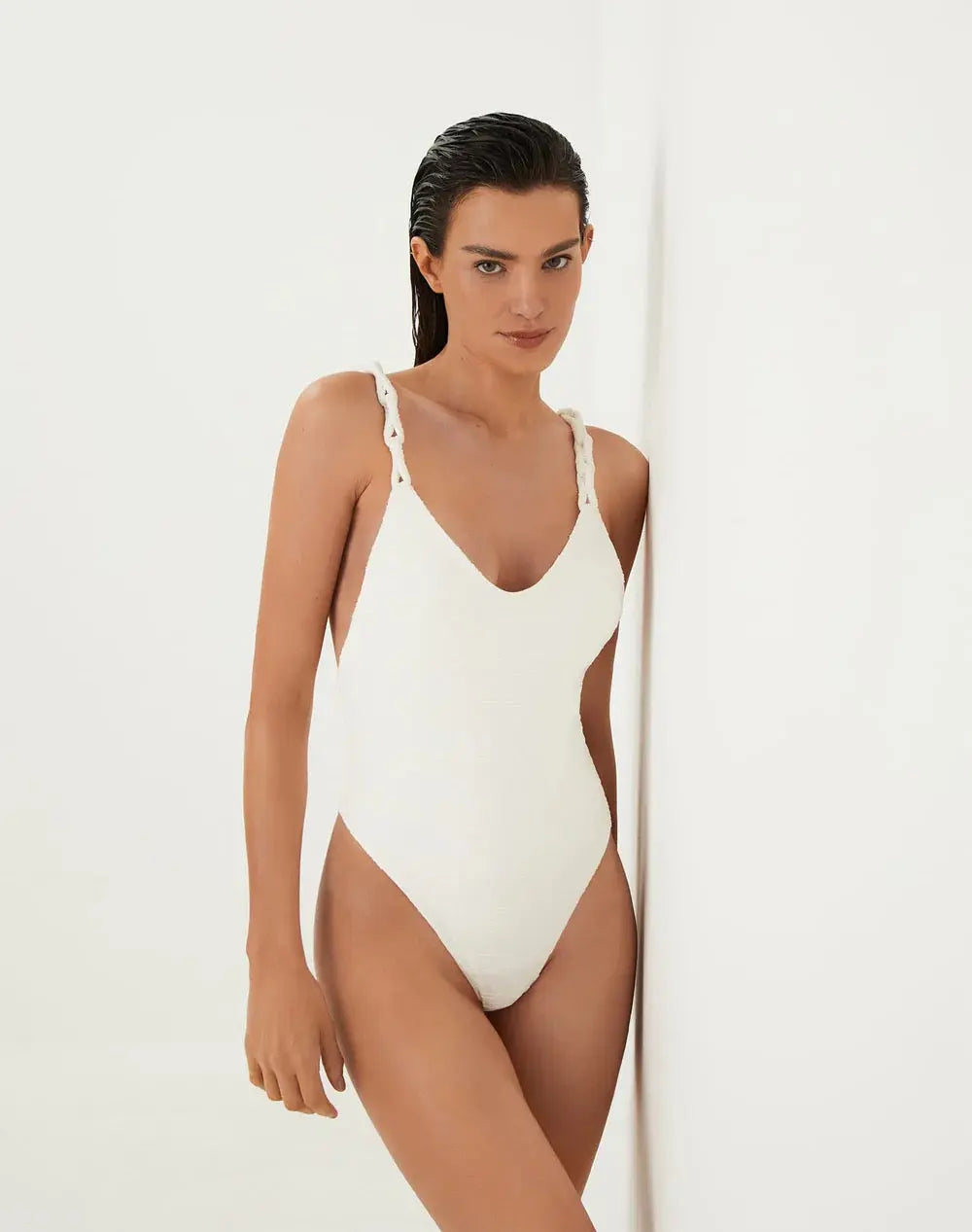 SAVYON LEANNE ONE PIECE BR OFF WHITE BeachLife Concept