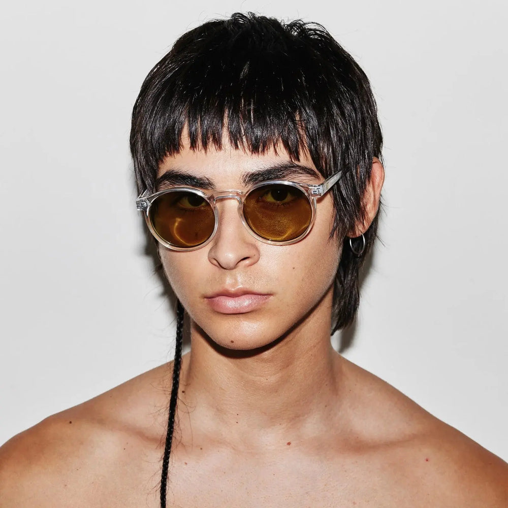 TEEN SPIRIT DEUX CLEAR SUNGLASSES - BeachLife Concept