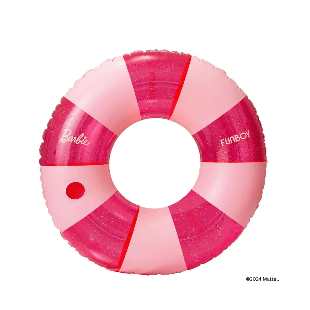 VINTAGE GLITTER TUBE POOL FLOAT BARBIE - BeachLife Concept